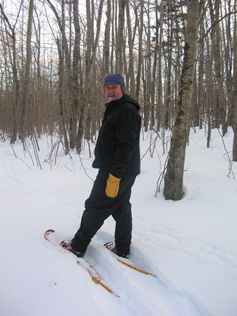 Don on Snowshoes